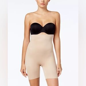 Spanx high waisted mid thigh shorts